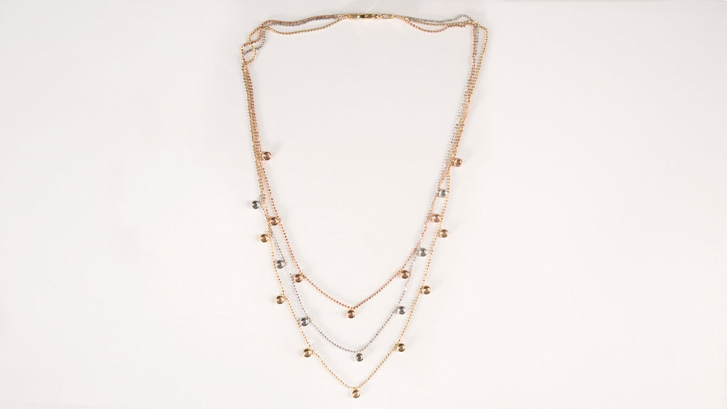 Womens Designer Low Hang Necklace