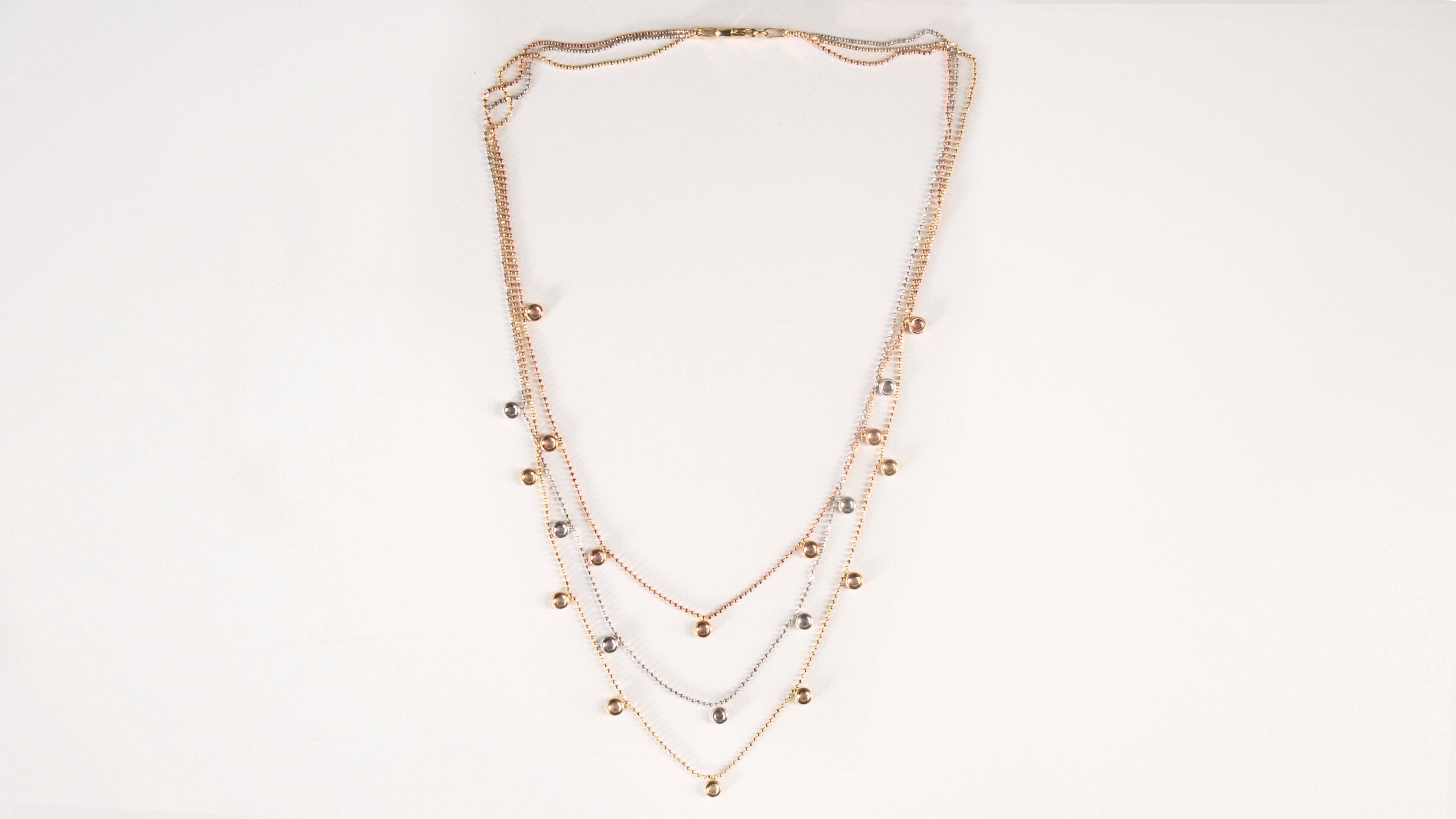 Womens Designer Low Hang Necklace