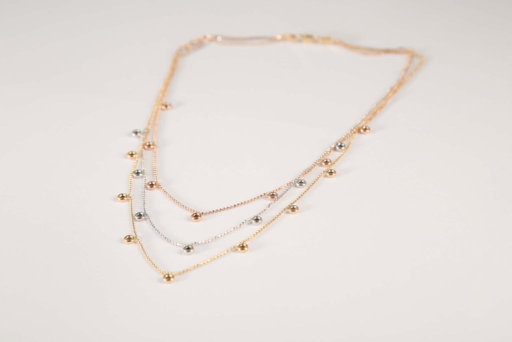 Womens Designer Low Hang Necklace